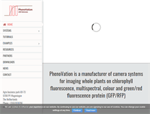 Tablet Screenshot of phenovation.com